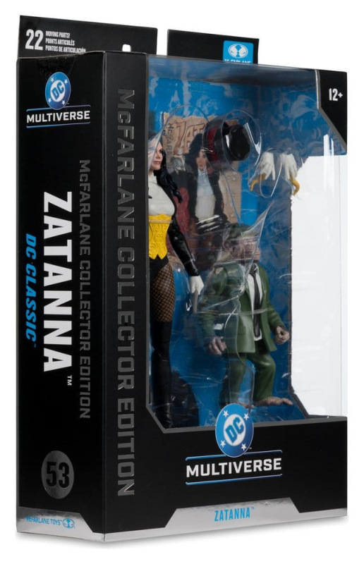 DC Multiverse McFarlane Action Figure Zatanna with Detective Chimp Collector Edition #53 18 cm 8
