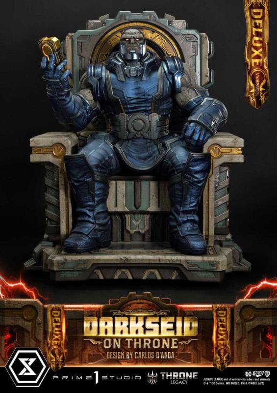 Throne Legacy Series Justice League (Comics): Darkseid on Throne 1/4 DX Statue - P1
