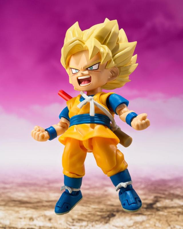 Dragon Ball S.H.Figuarts Action Figure Super Saiyan Son Goku (mini) Daima 8 cm 4