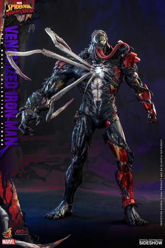 Marvel's Spider-Man: Venomized Iron Man - Venom Artist Collection - Figure 1/6 - Hot Toys