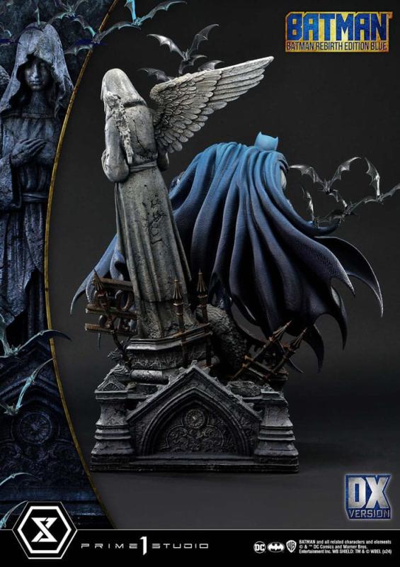 Batman Ultimate Premium Masterline Series Statue 1/4 Batman Rebirth Edition Blue Deluxe Version 71 c