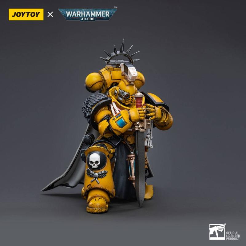 Warhammer 40k: Imperial Fists Primaris Captain 1/18 Action Figure - Joy Toy (CN)