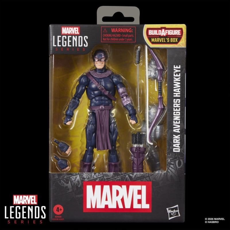 Marvel Legends Action Figure Dark Avengers Hawkeye (BAF: Marvel's Box) 15 cm 12