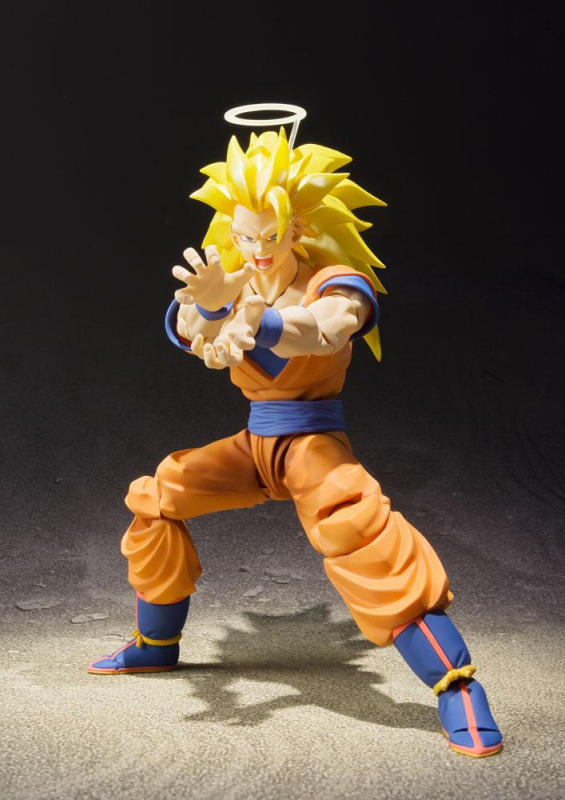 Dragon Ball Z S.H. Figuarts Action Figure SSJ 3 Son Goku 16 cm 3