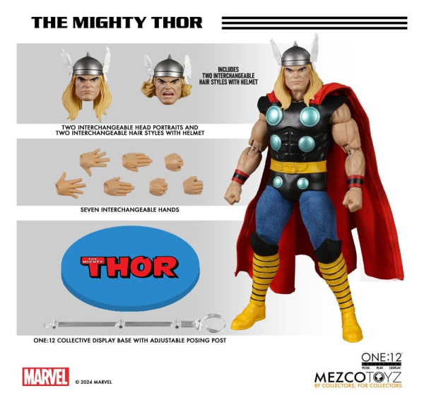 Marvel One:12 Collective Action Figure 1/12 The Mighty Thor 17 cm 9