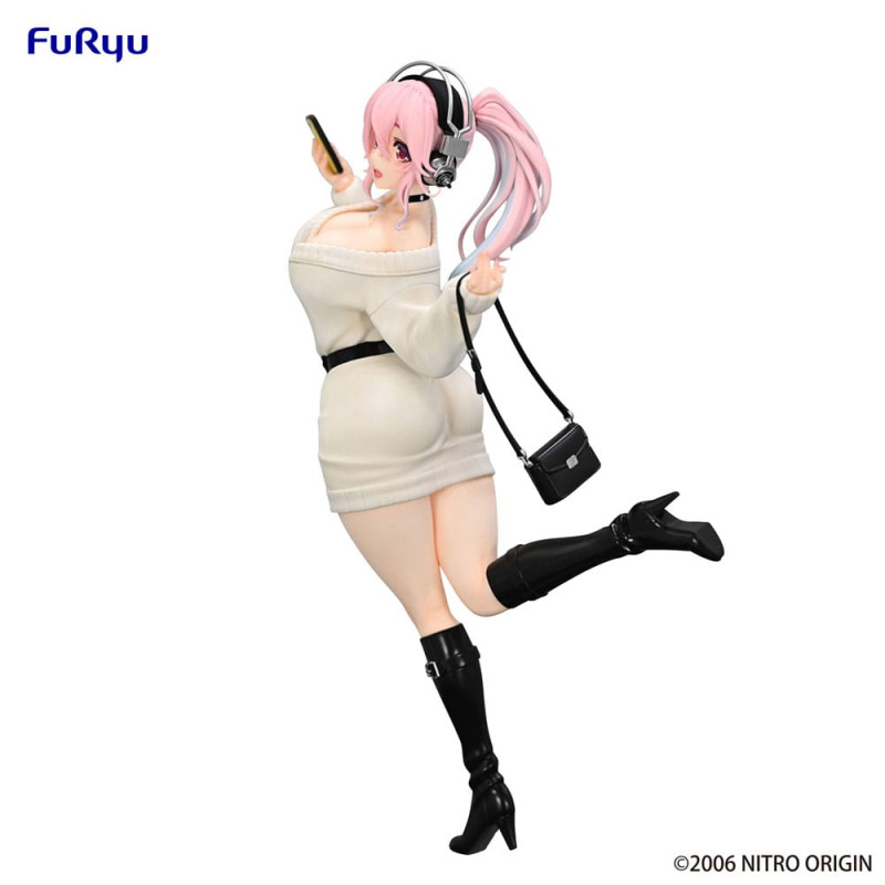 Super Sonico Trio-Try-iT PVC Statue Winter Memory Ver. 21 cm 10