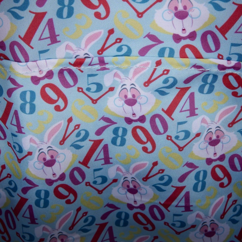Disney by Loungefly Mini Backpack Alice in Wonderland White Rabbit 3