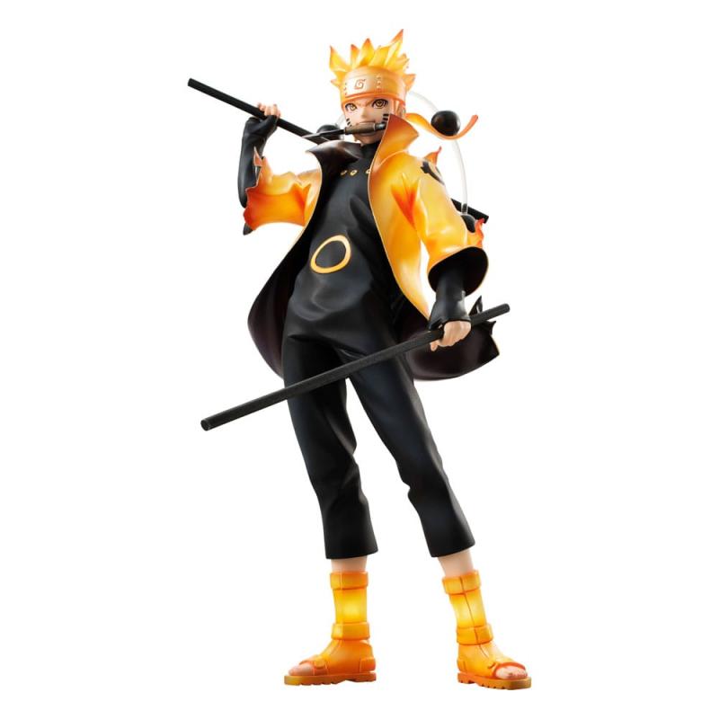 Naruto Shippuden G.E.M. Series PVC Statue Naruto Uzumaki Six Paths Sage Mode 15th Anniversary Ver. 2