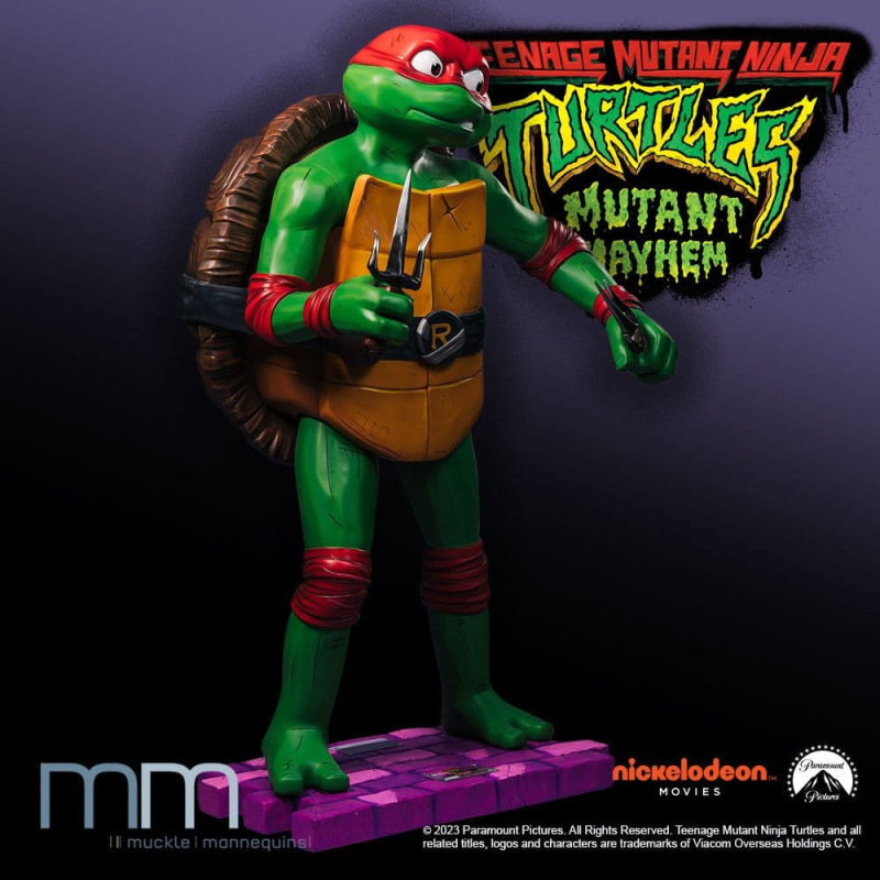 Teenage Mutant Ninja Turtles: Mutant Mayhem Life-Size Statue Raphael 178 cm 1