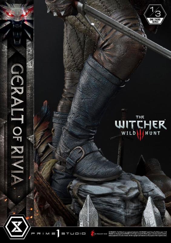 Witcher 3 Wild Hunt Statue 1/3 Geralt von Riva 88 cm