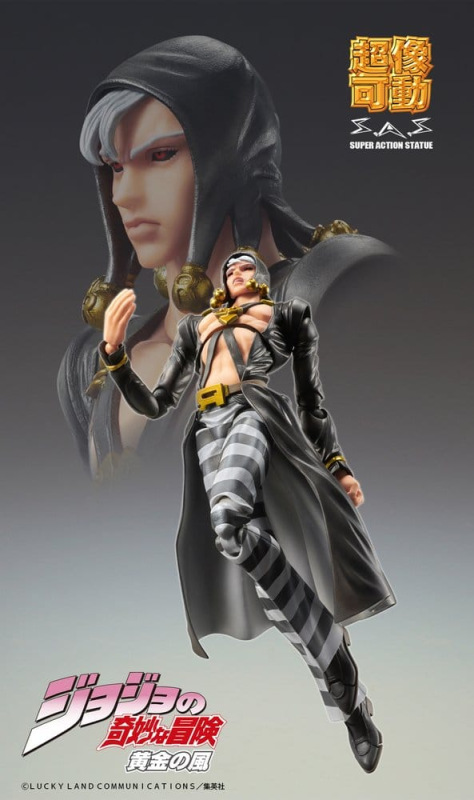 JoJo's Bizarre Adventure: Golden Wind Action Figure Risotto Nero 16 cm 5