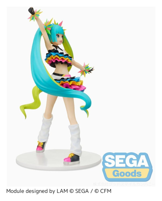 Hatsune Miku Project DIVA MEGA39's FIGURIZM PVC Figure Hatsune Miku - Catch the Wave 25 cm 7