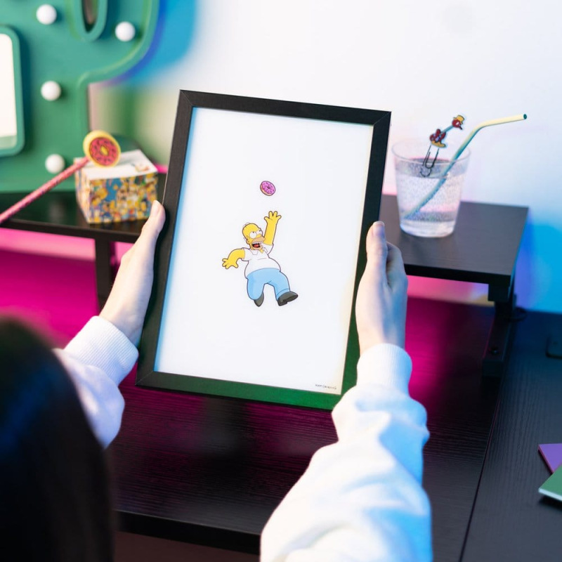 The Simpsons Framed LED Poster 20 x 28 cm 6