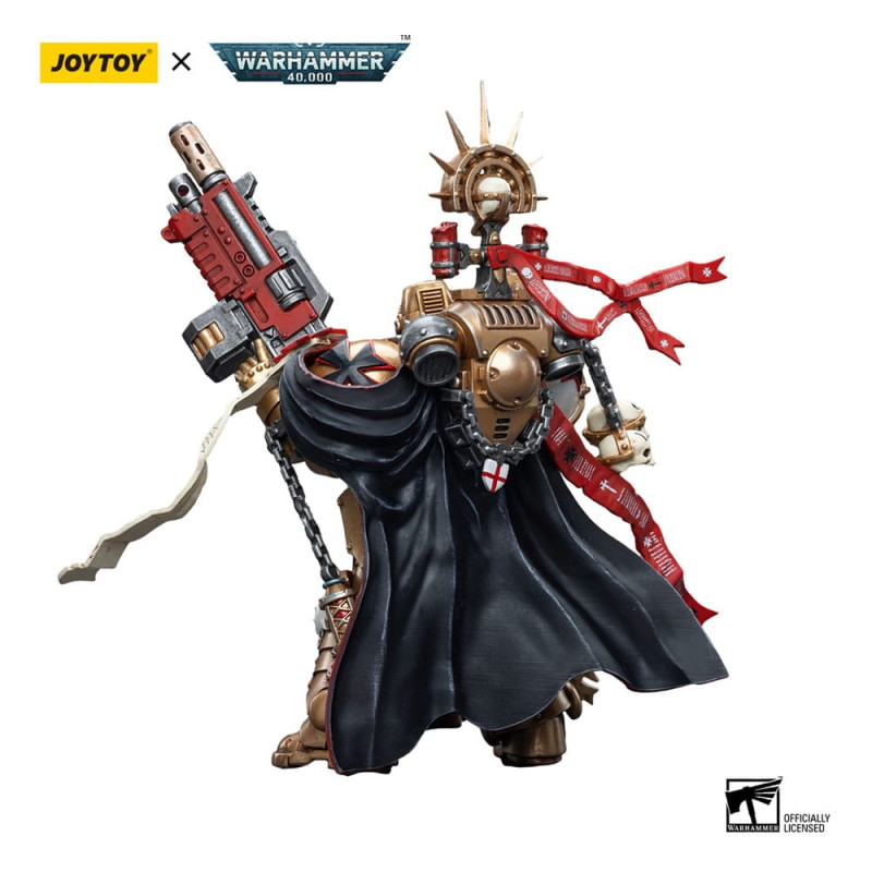 Warhammer 40k Action Figure 1/18 Black Templars High Marshal Helbrecht 12 cm 1