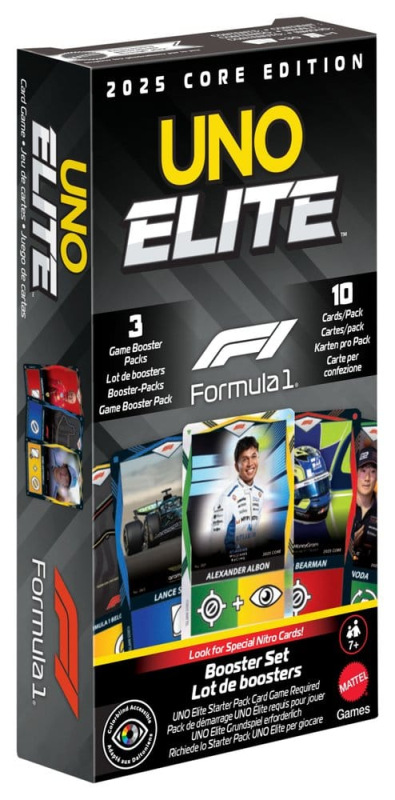 Formula 1 UNO Card Game Elite F1 Booster-Set 3