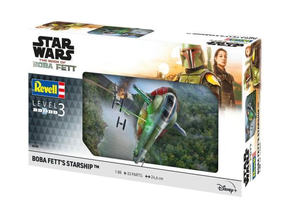 Star Wars Model Kit Boba Fett's Starship