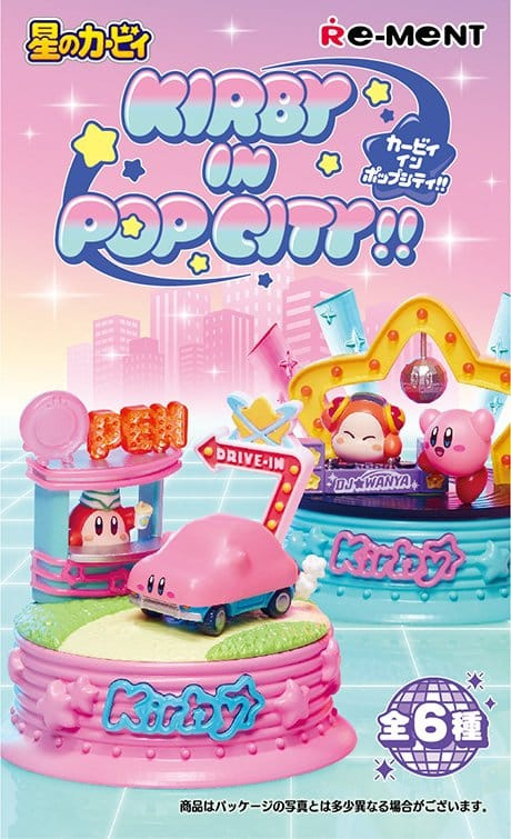 Kirby Mini Figures Kirby in Pop City Display (6) 6