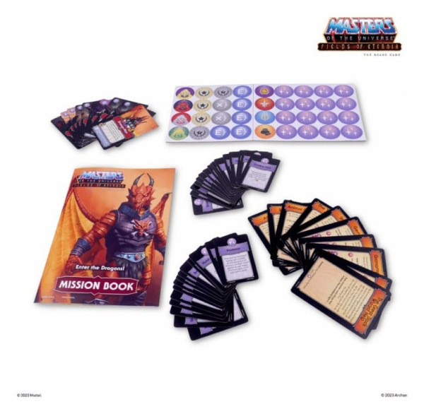 Masters of the Universe Board Game Expansion Fields of Eternia - Enter the Dragons! *French Version* 2