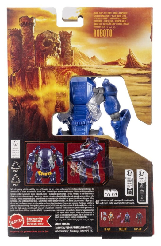 Masters of the Universe 2026 Movie Feature Action Figure Combat Ready Roboto 14 cm 2