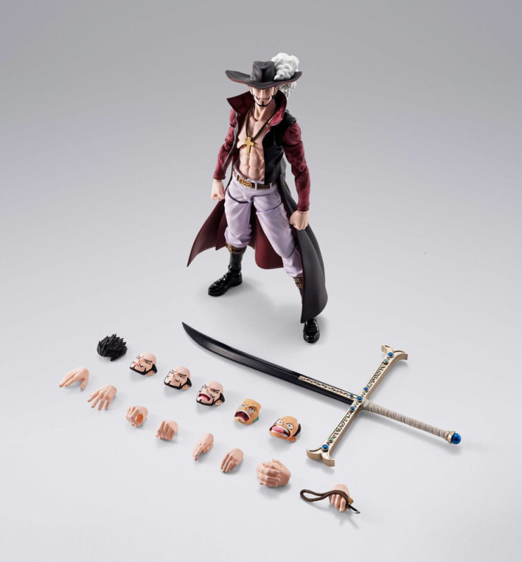 One Piece S.H.Figuarts Action Figure Dracule Mihawk Hawkeye 17 cm 11