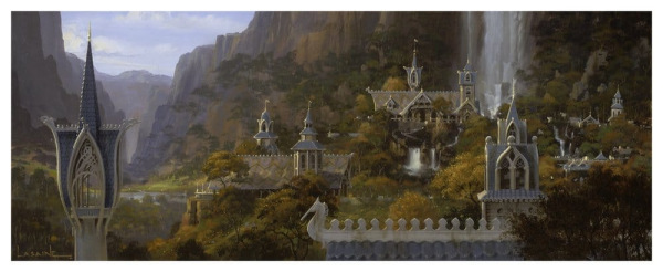 The Lord of the Rings Diorama Rivendell Open Edition 28 cm 14