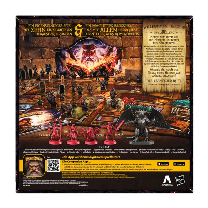 HeroQuest Board Game Der Aufbruch *German Version* 1