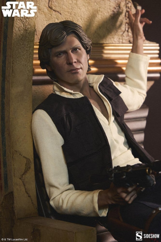 Star Wars Episode IV Mixed Media Premium Format Figure Han Solo: Sorry About the Mess 32 cm 3