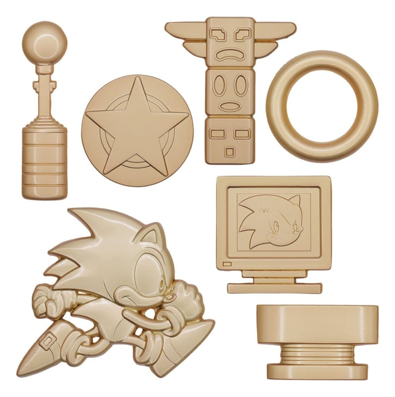 Sonic the Hedgehog Replica Commemorative Icons Set Limited Edition 10 x 28 x 4 cm 8