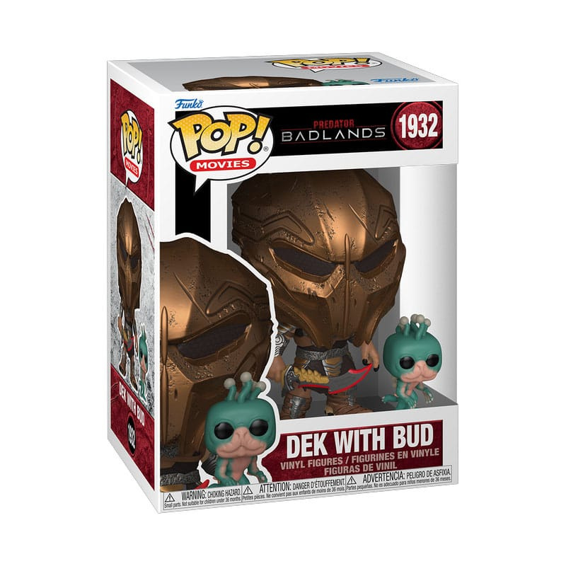 Predator: Badlands POP! & Buddy Movies Vinyl Figure Dek with Bud 9 cm 1