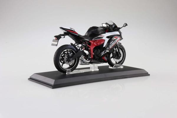 Diecast Bike Series Statue 1/12 Kawasaki Ninja ZX-25R Metallic Spark Black×Peal Flat Stardust White