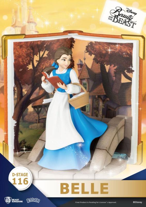 Disney Book Series: Belle 13 cm D-Stage PVC Diorama - Beast Kingdom Toys