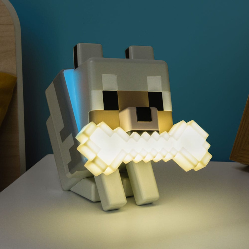 Minecraft Light Wolf 1