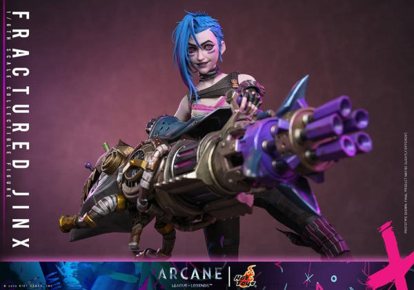 Arcane Action Figure 1/6 Fractured Jinx 28 cm 8