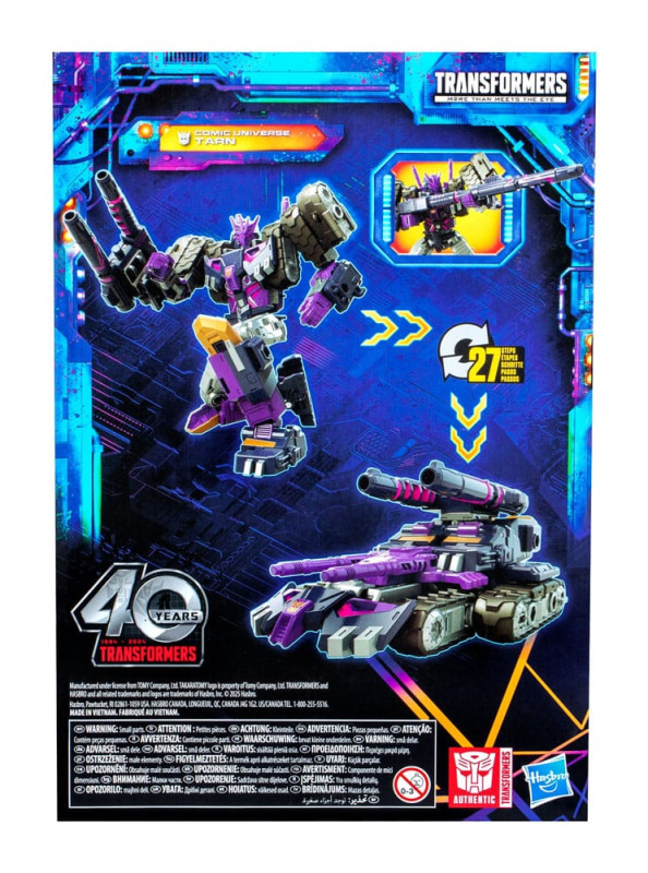Transformers Generations Legacy United Voyager Class Action Figure Comic Universe Tarn 18 cm 12