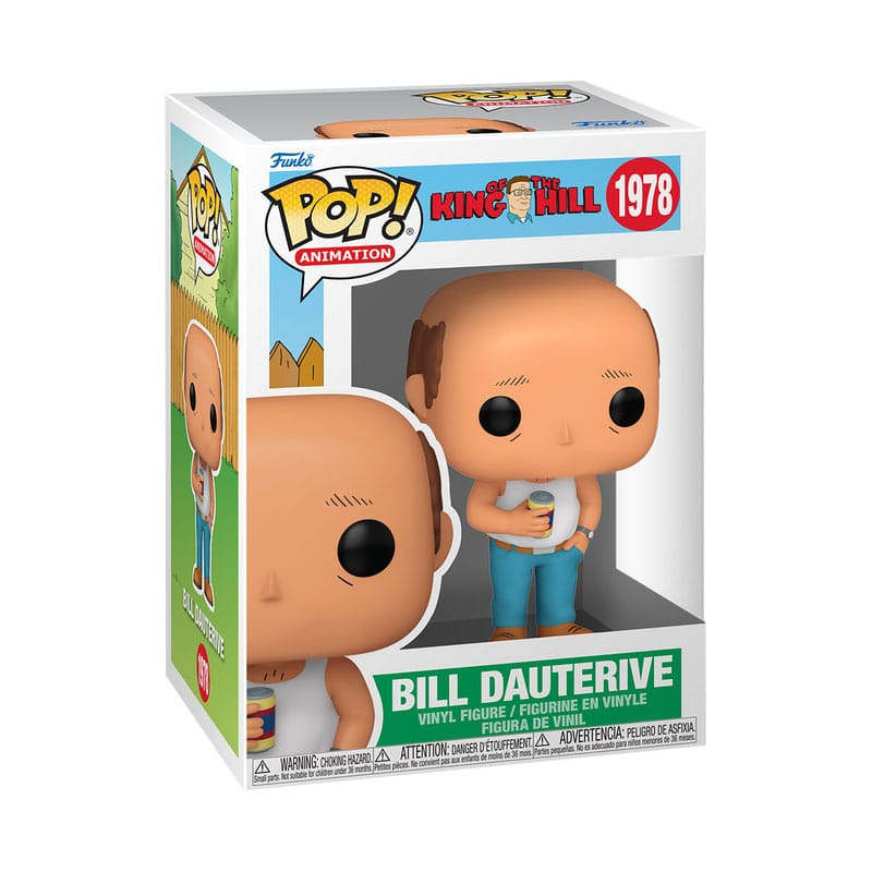 King of the Hill POP! TV Vinyl Figure Bill Dauterive 9 cm 1