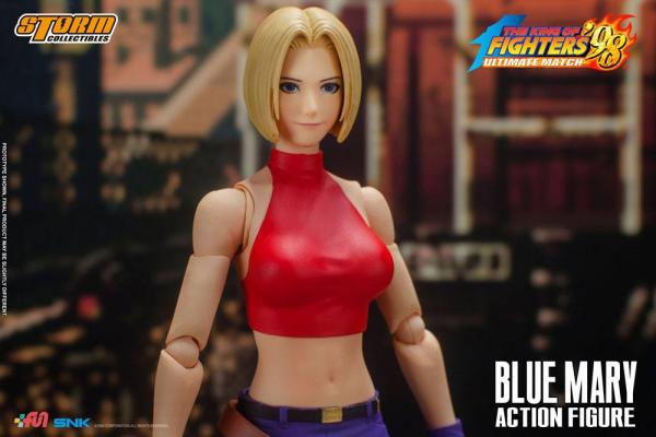 King of Fighters '98 Ultimate Match: Blue Mary 1/12 Action Figure - Storm Collectibles