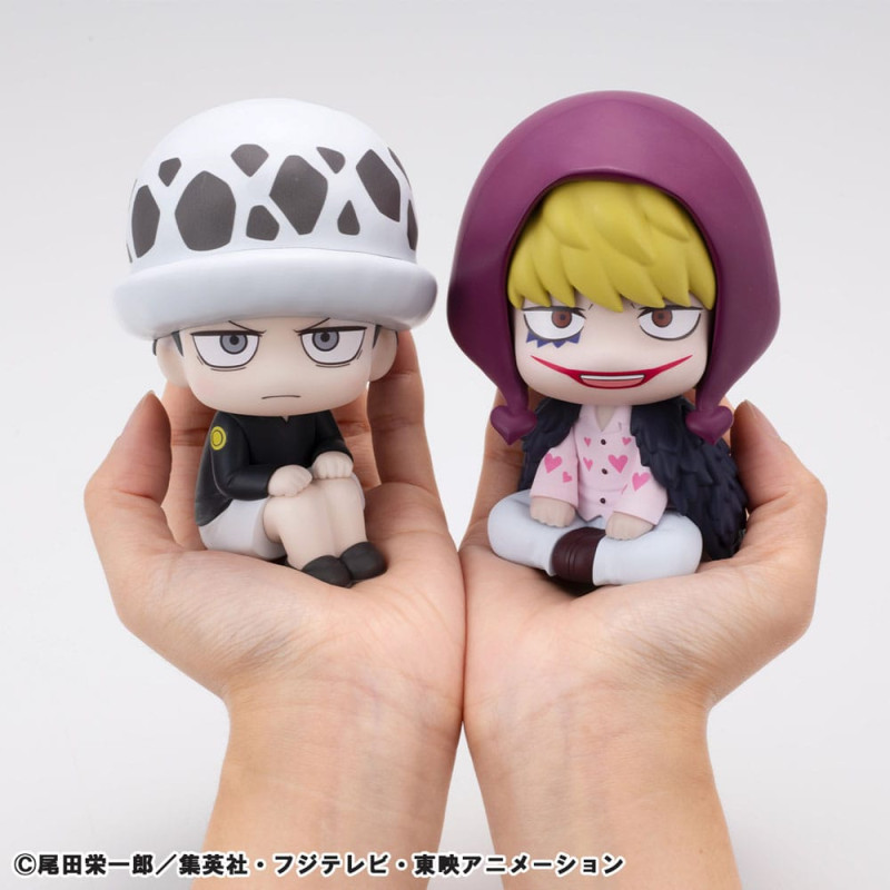 One Piece Look Up PVC Statues Trafalgar Law Childhood Ver. & Corazon 11 cm (with gift) 1