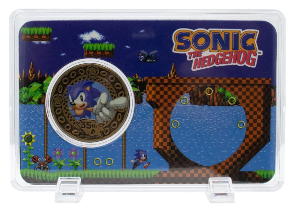 Sonic the Hedgehog Collectable Coin 35th Anniversary Limited Edition 6