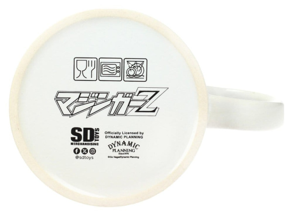 Mazinger Z Mug Red Logo 5