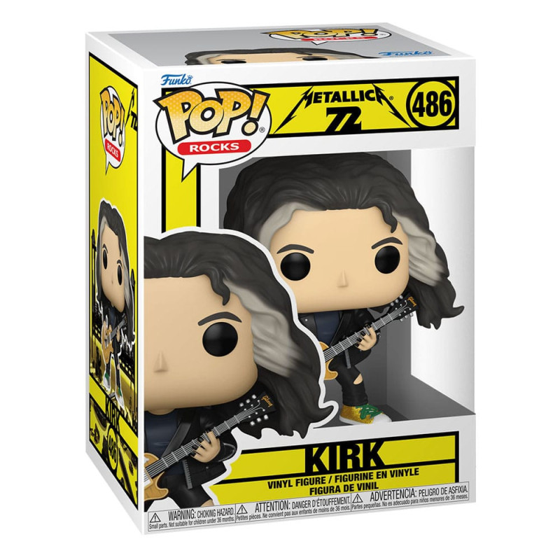 Metallica POP! Rocks Vinyl Figure Kirk (72 Seasons) 9 cm 1