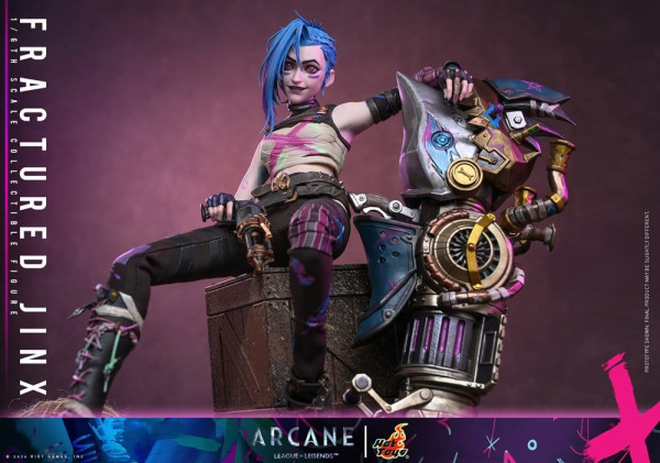 Arcane Action Figure 1/6 Fractured Jinx 28 cm 9