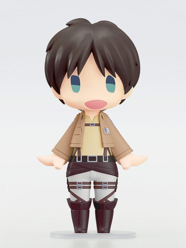 Attack on Titan HELLO! GOOD SMILE Action Figure Eren Yeager 10 cm 1