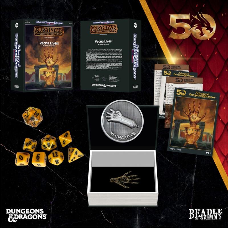 Dungeaons & Dragons Classic Module Dice Set Vecna Lives (7)