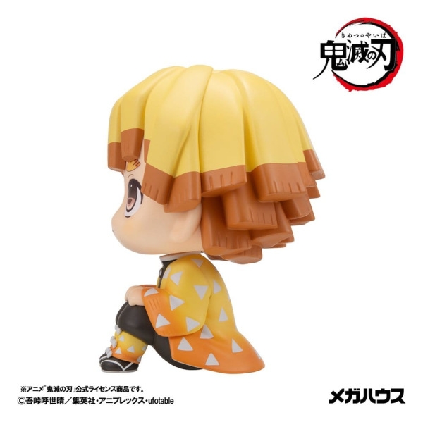 Demon Slayer: Kimetsu no Yaiba Look Up PVC Figure Zenitsu Agatsuma Grumpy Ver. 11 cm 5