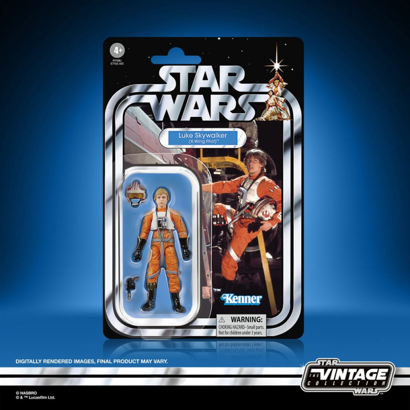 Star Wars Episode IV Vintage Collection Action Figure Luke Skywalker (X-Wing Pilot) 10 cm 5