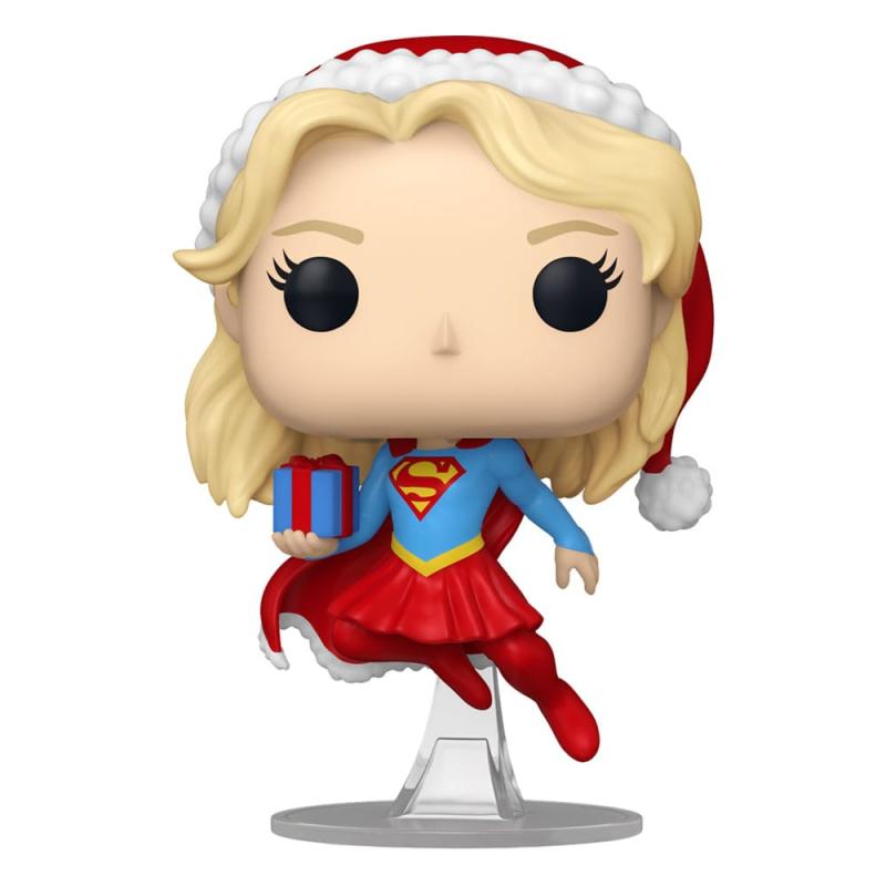 DC Comics POP! Heroes Vinyl Holiday '24- Supergirl 9 cm