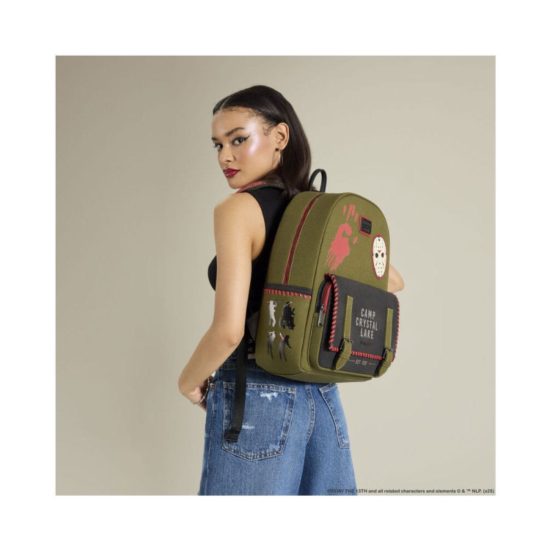 Warner Bros by Loungefly Full-Size Backpack Friday the 13th 4