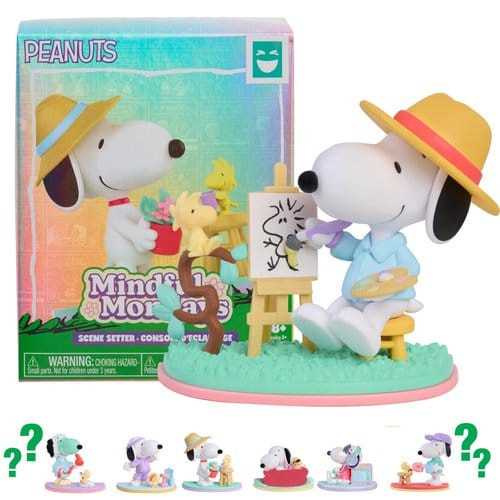 Peanuts Happy Haul Mini Figures Blind Box Snoopy Moody Mondays (8)