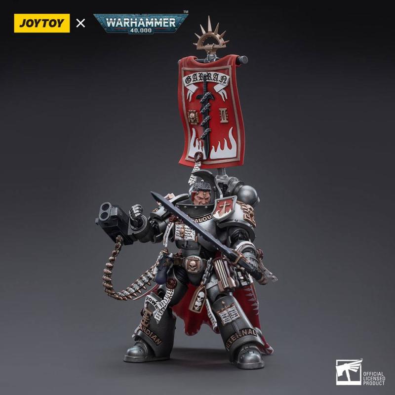 Warhammer 40k: Grey Knights Castellan Crowe 1/18 Action Figure - Joy Toy (CN)