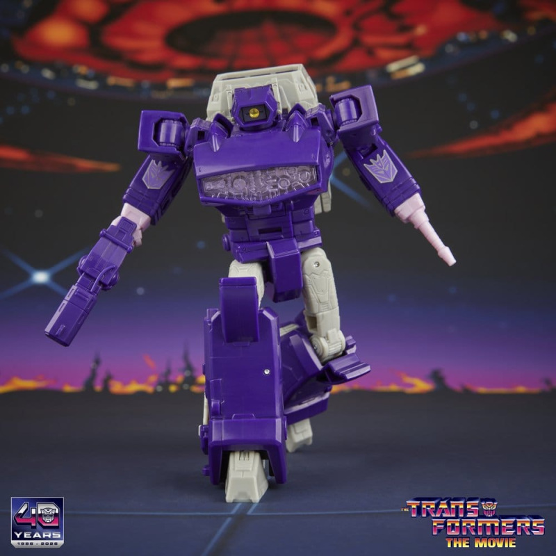 The Transformers: The Movie Studio Series Voyager Class Action Figure Shockwave 17 cm 6